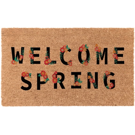 Welcome Spring Flowers - 18" X 30"