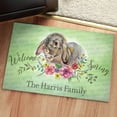thumbnail image 1 of Welcome Spring Personalized Doormat, 1 of 3