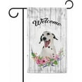 thumbnail image 1 of Welcome Spring Summer Flowers Dalmatian Dog Decor Garden Flag Lovely Floral Seasonal Home Decor Banner for Outside Double Side 12.5X18 Inch, 1 of 6