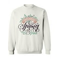 thumbnail image 1 of Welcome Spring ! Sweatshirt Women -Image by Shutterstock, Female Small, 1 of 4