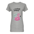 thumbnail image 1 of Welcome Summer Design Shaped T-Shirt Women -Image by Shutterstock, Female Small, 1 of 2