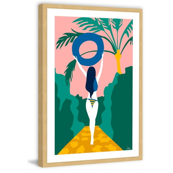 Welcome Summer Framed Painting Print