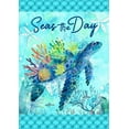 thumbnail image 1 of Welcome Summer Turtle Garden Flag for Outside 28x40 Double Sided Vertical, Small Summer Tropical Ocean Sea The Day Garden Yard House Flags Seasonal Spring Summer Outdoor Decoration, 1 of 6