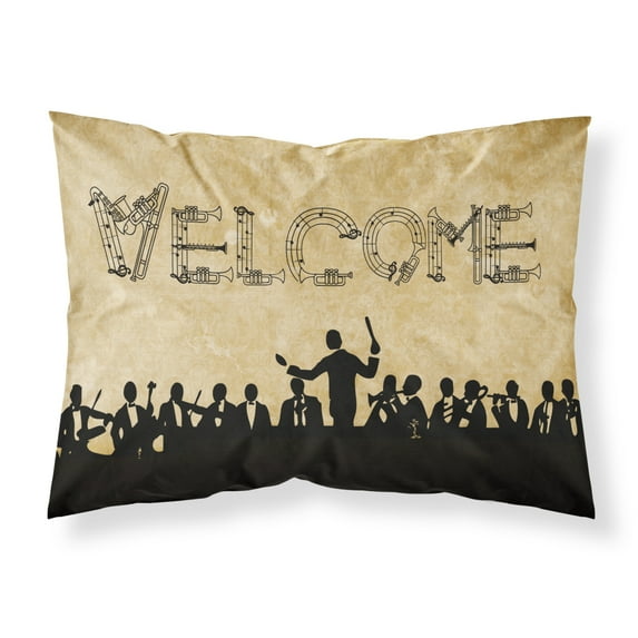 Welcome Symphony Fabric Standard Pillowcase