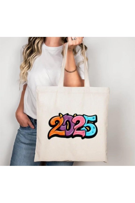Welcome To 2025 New Year Celebration Future Event Party Tote Bag, a gift just for you
