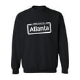 thumbnail image 1 of Welcome To Atlanta Stamp  Sweatshirt Women -Image by Shutterstock, Female x-Large, 1 of 4
