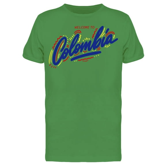 Welcome To Colombia Tee Men's -Image by Shutterstock