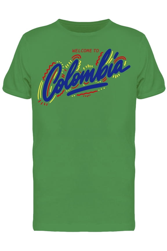 Welcome To Colombia Tee Men's -Image by Shutterstock