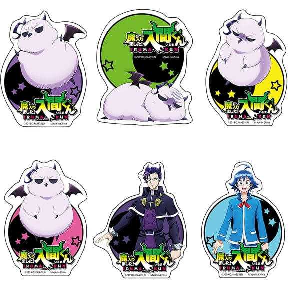 Welcome To Demon School! Iruma-Kun Group O3 Sticker Die-Cut 3.5"
