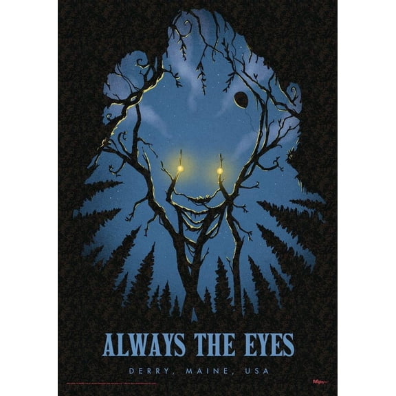 Welcome To Derry (Eyes In The Tree) MightyPrintâ„¢ Wall Art MP17241044