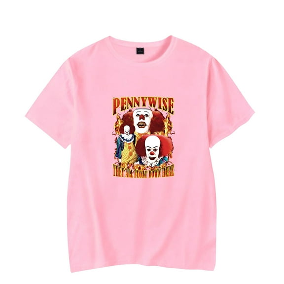 Welcome To Derry Merch T-shirt New Printing Casual Short Sleeve Men And Women Fashion Clothing