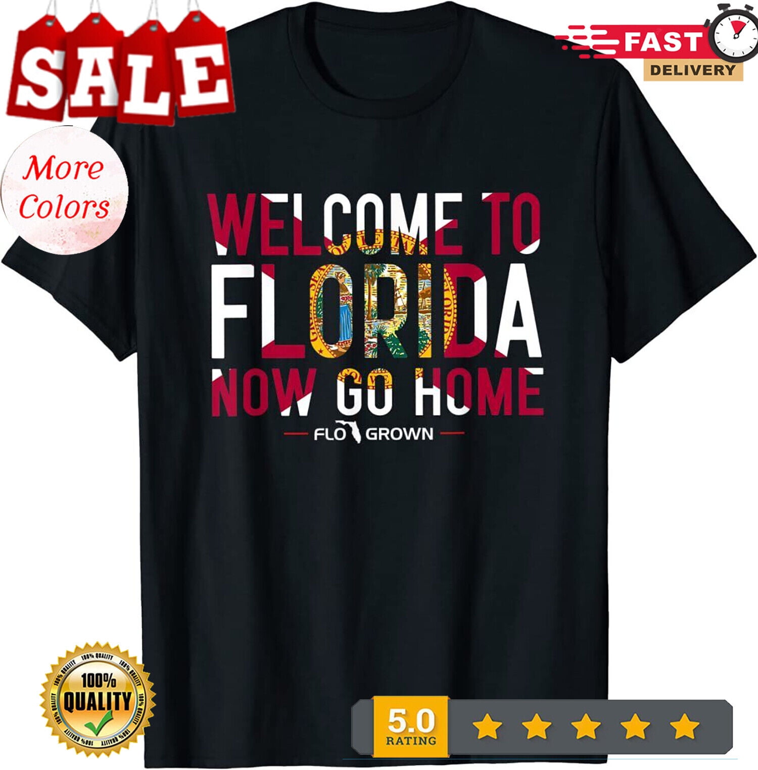 To Florida Now Go Home TShirt.