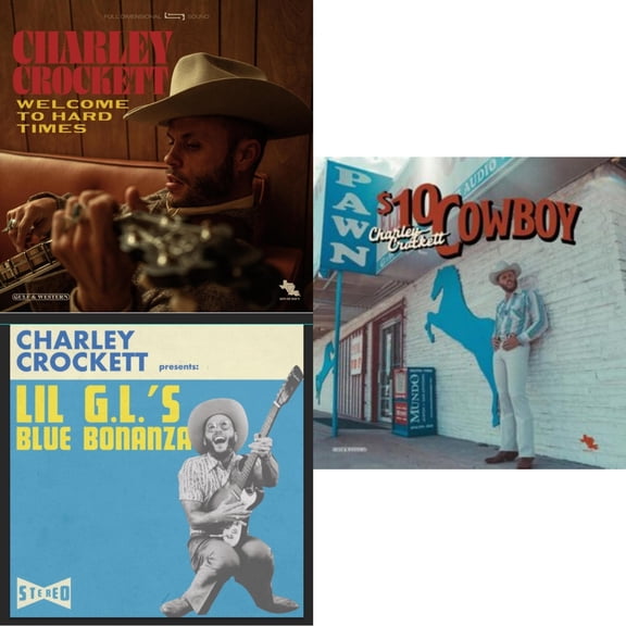 Welcome To Hard Times & Lil G.L.'S Blue Bonanza & $10 Cowboy [LP Vinyl Bundle]