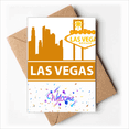 thumbnail image 1 of Welcome To Las Vegas Nevada America Welcome Back Greeting Cards Envelopes Blank, 1 of 4