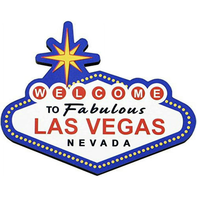 Handmade Las Vegas 3D Wooden Fridge Magnet - USA Travel Souvenir, City Landmark Decor Gift