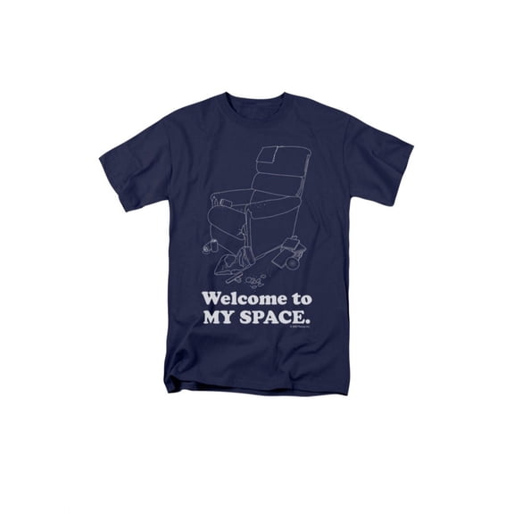 Welcome To My Space Funny Joke  Adult T-Shirt