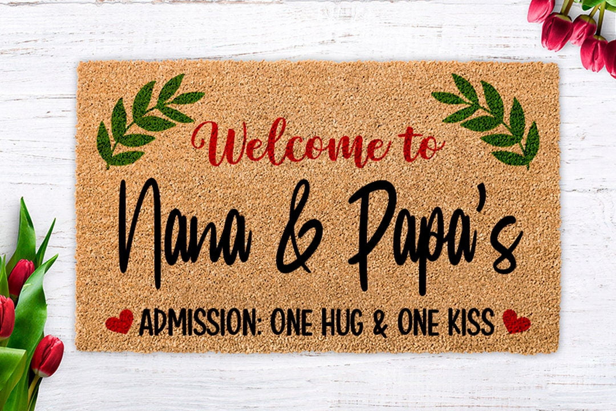 To Nana And Papa'S House, Admission Kiss And Hug, Grandma'S