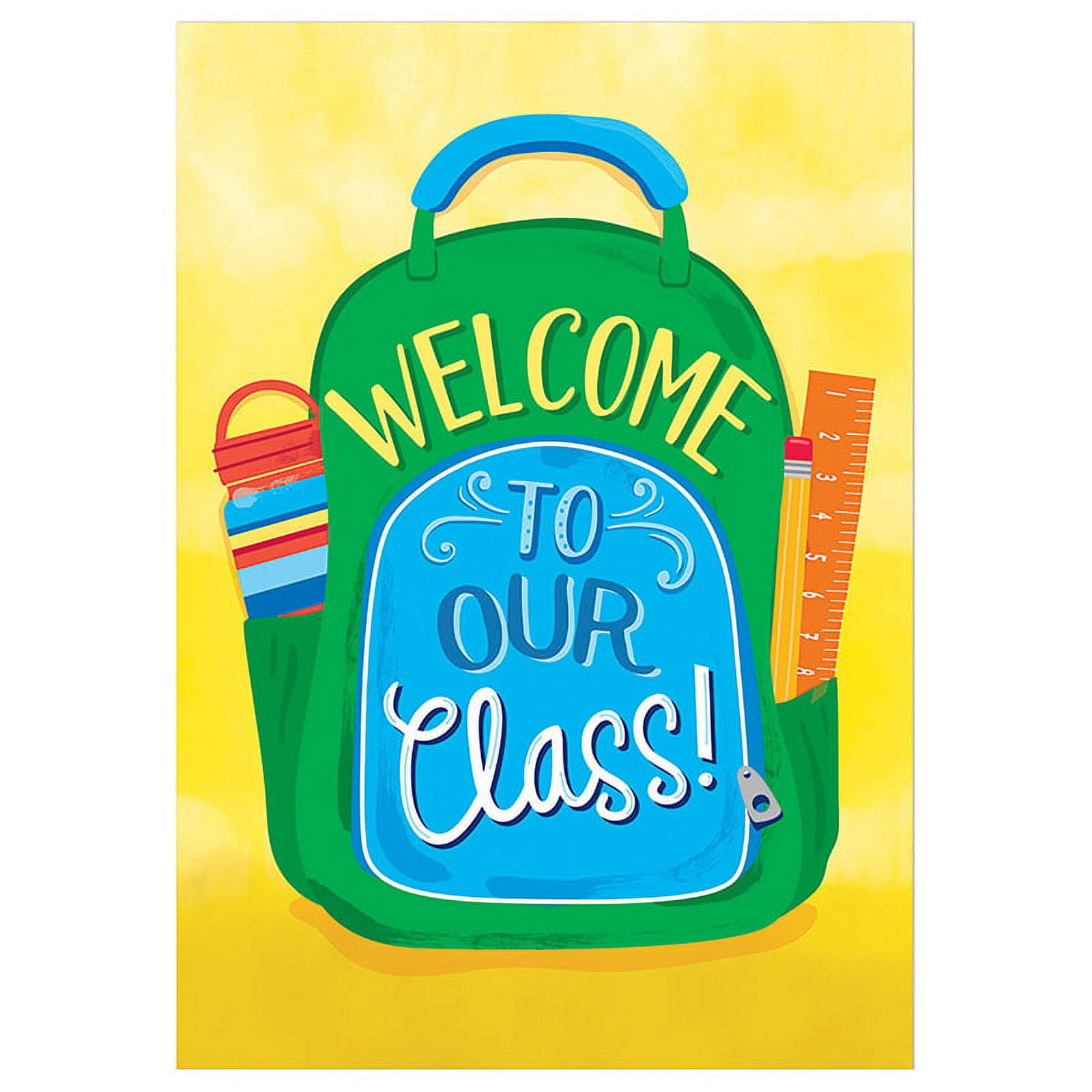 Welcome To Our Class Poster, 13" x 19" | Bundle of 10 Each - Walmart.com