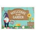 thumbnail image 1 of Welcome To Our Garden Gnome Fairy Tales & Fantasy Graphic Art Unframed Art Print Wall Art, 1 of 6