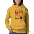 thumbnail image 1 of Welcome To Our Haunted House Hoodie Women -Image by Shutterstock, Female 5X-Large, 1 of 4