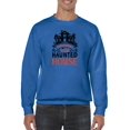 thumbnail image 1 of Welcome To Our Haunted House. Sweatshirt Men -Image by Shutterstock, Male 4X-Large, 1 of 4