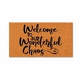 thumbnail image 1 of Welcome To Our Wonderful Chaos Doormat, Indoor Outdoor Entryway Mat, Decorative Front Door Mat (24x72 inches) WoodByStu 6121, 1 of 5