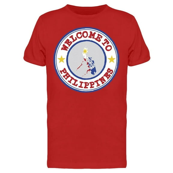 Welcome To Philippines T-Shirt Men -Image by Shutterstock, Male Small