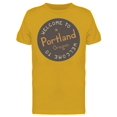 thumbnail image 1 of Welcome To Portland T-Shirt Men -Image by Shutterstock, Male XX-Large, 1 of 2