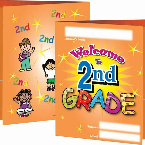 Welcome To Second Grade Folders - 12 folders
