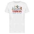 thumbnail image 1 of Welcome To Taiwan Tourism Places T-Shirt Men -Image by Shutterstock, Male x-Large, 1 of 4