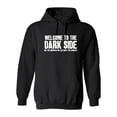 thumbnail image 1 of Welcome To The Dark Side We Lied About the Cookies Sarcastic Novelty Gift Idea Adult Humor Funny Men's Hoodies, 1 of 2