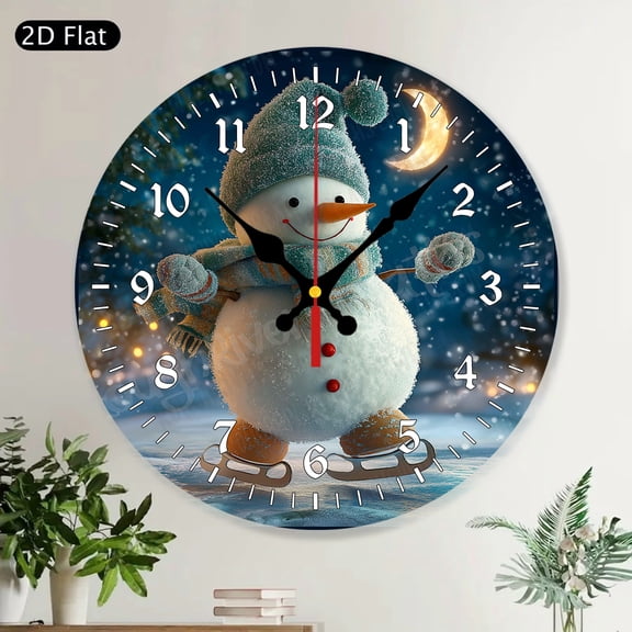 Welcome To The Lake Bass Fish Round Wall Clock Silent Rustic Farmhouse Decor