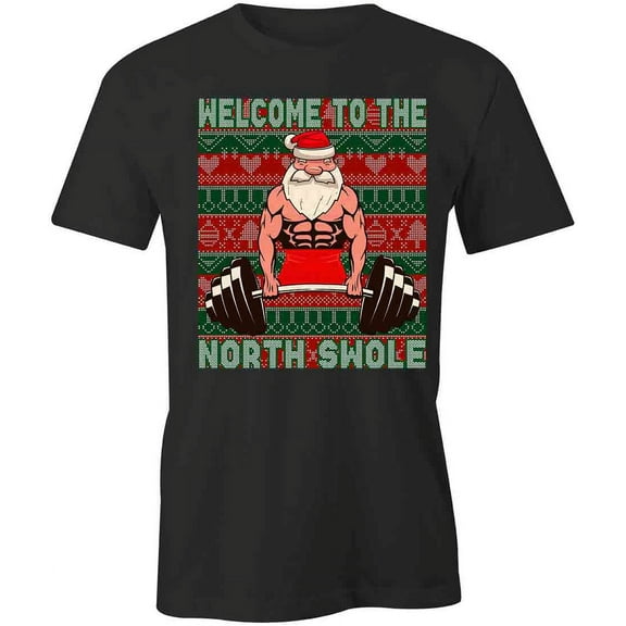 Welcome To The North Swole T-Shirt | White Tee Gift
