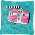 thumbnail image 1 of Welcome To The Trailer Indoor & Outdoor Fabric Decorative Pillow, 1 of 1
