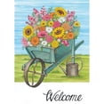 thumbnail image 1 of Welcome Wheelbarrow by Deb Strain, 1 of 1