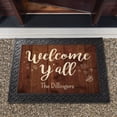 thumbnail image 1 of Welcome Y'All Personalized Doormat, 1 of 1