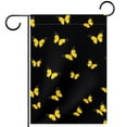 thumbnail image 1 of Welcome Yellow Butterflies Pattern Garden Flag, Vertical Double Sided Small House Flag, Yard Farmhouse Outdoor Deck Veranda Lawn Decor 28x40 Inch, 1 of 6