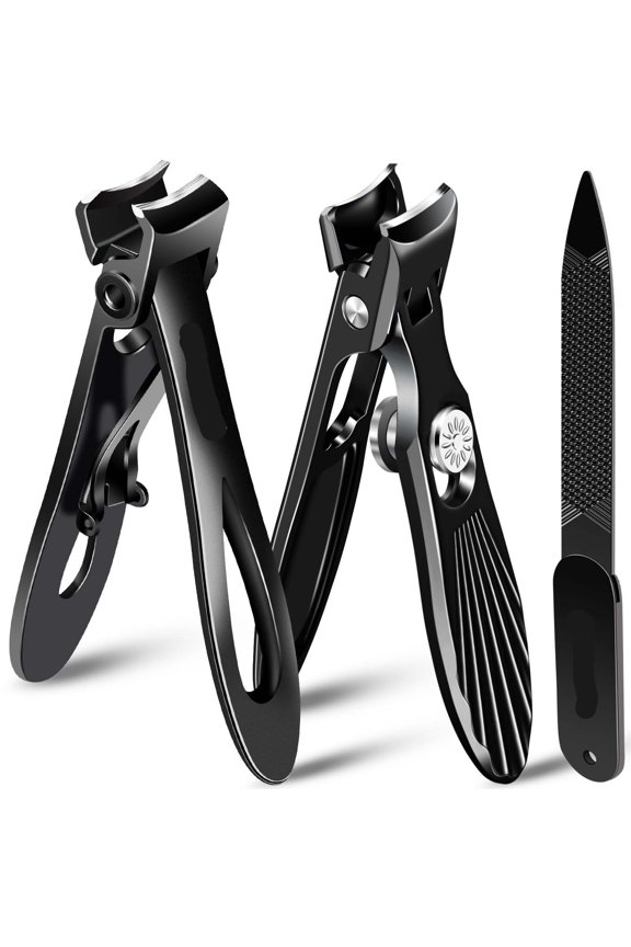 Welcome to my boutique. Nail Clippers for Men Thick Nails with Catcher, Large Toe Nail Clippers for Thick Toenails for Seniors with 15mm Wide Jaw Opening
