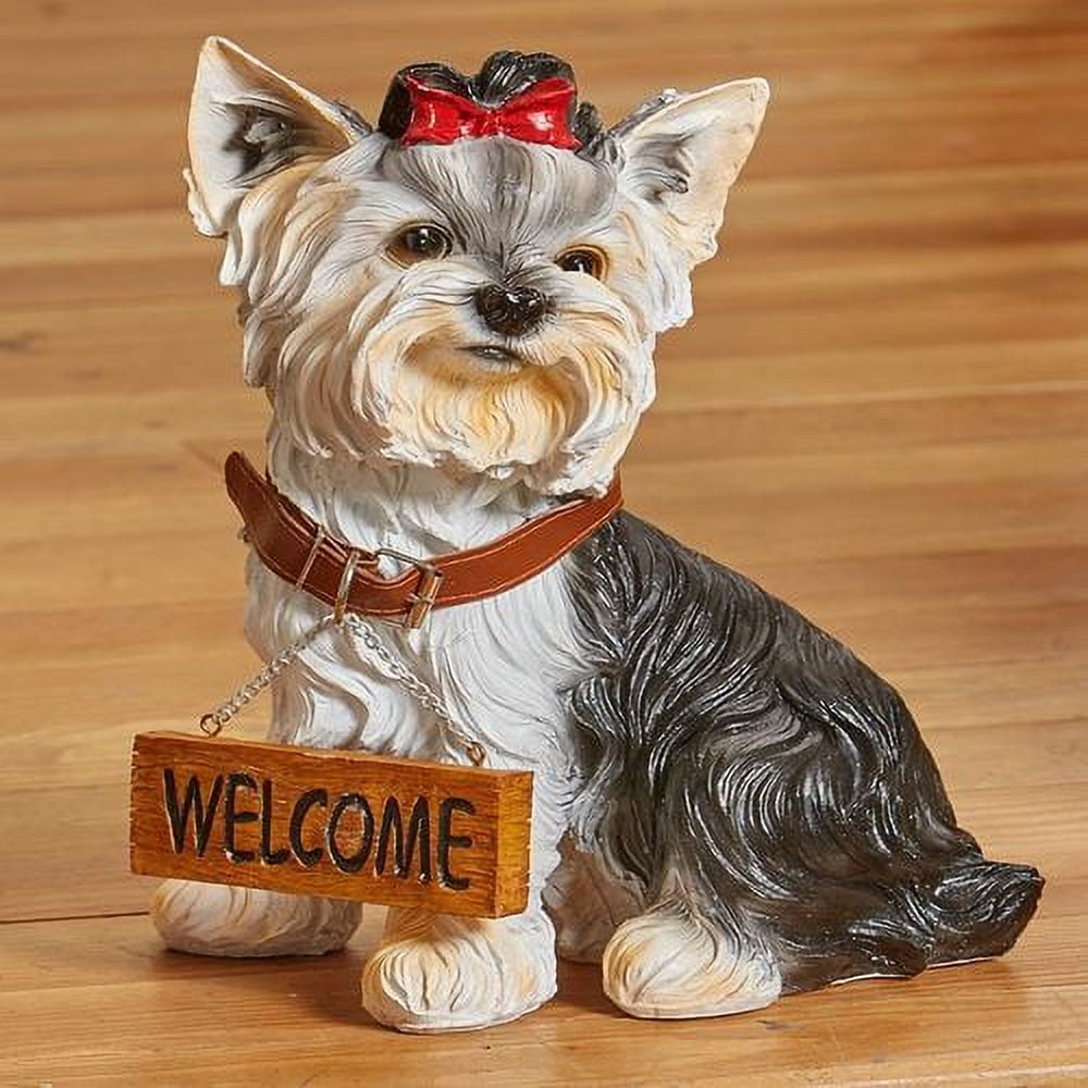 or Beware Dog Breed StatuesYorkie