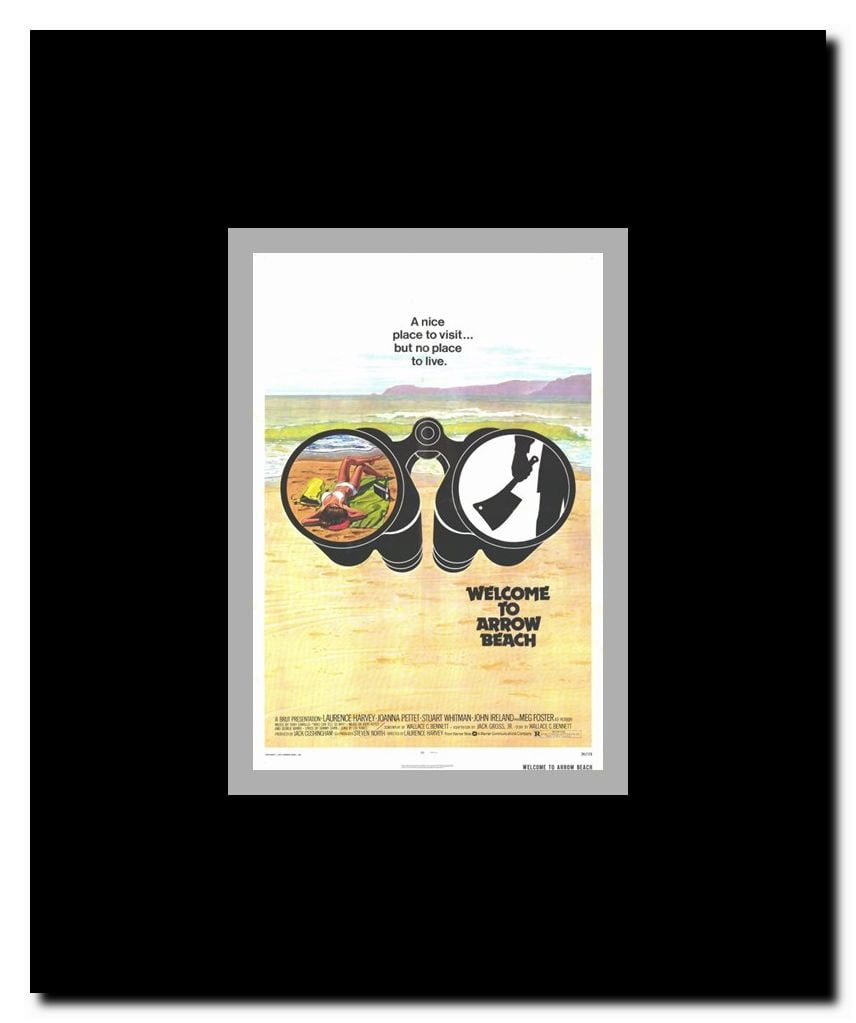 Welcome to Arrow Beach Framed Movie Poster