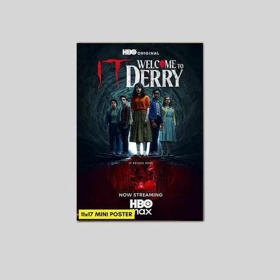 Welcome to Derry (2025) Movie Poster Stephen King HBO Size 24''x36'' The Orange Shop