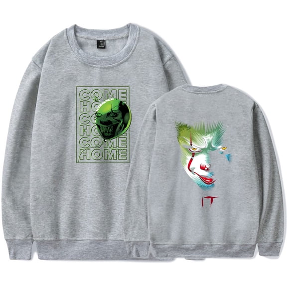 Welcome to Derry MerchSports fashion trend unisex long sleeved casual round neck pullover