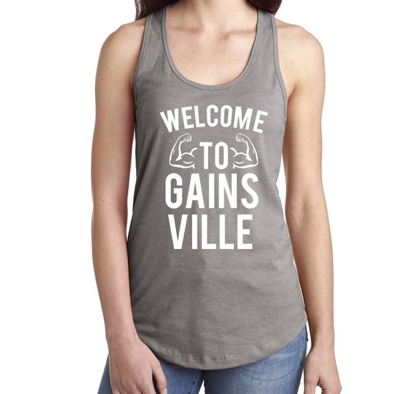 Welcome to Gainsville Racerback Tank