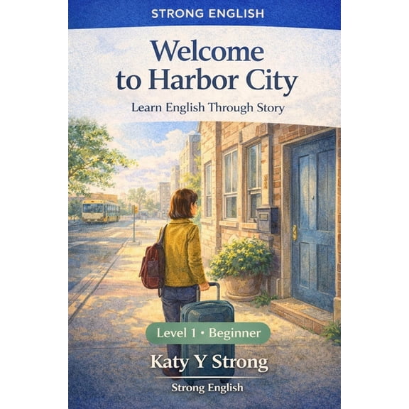 English Reading-Harbor Welcome to Harbor City Learn English Through Story - Beginner ESL Reader (Level 1): A Simple, Engaging Story for Beginne, Book 1, (Paperback)