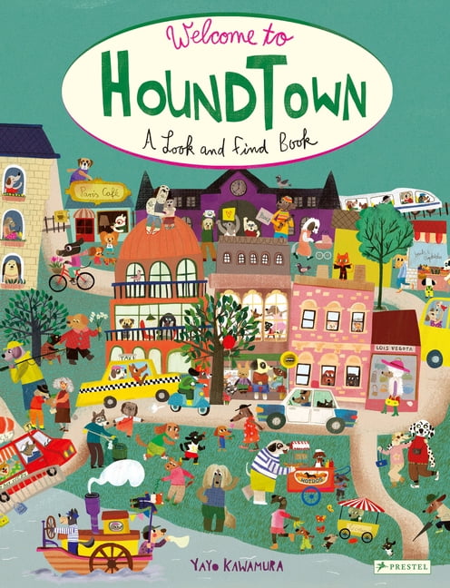 Welcome to Houndtown: A Look and Find Book, (Board Book)