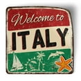 thumbnail image 1 of Welcome to Italy - 5" Magnet for Car Locker Refrigerator, 1 of 1