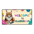 thumbnail image 1 of Welcome to Maine Coon Classroom Teacher Dog Mom Desk Mat Full Keyboard Mouse Pad Cat Lover Kitten Owner Gifts Large Mousepad - 02015, 1 of 5