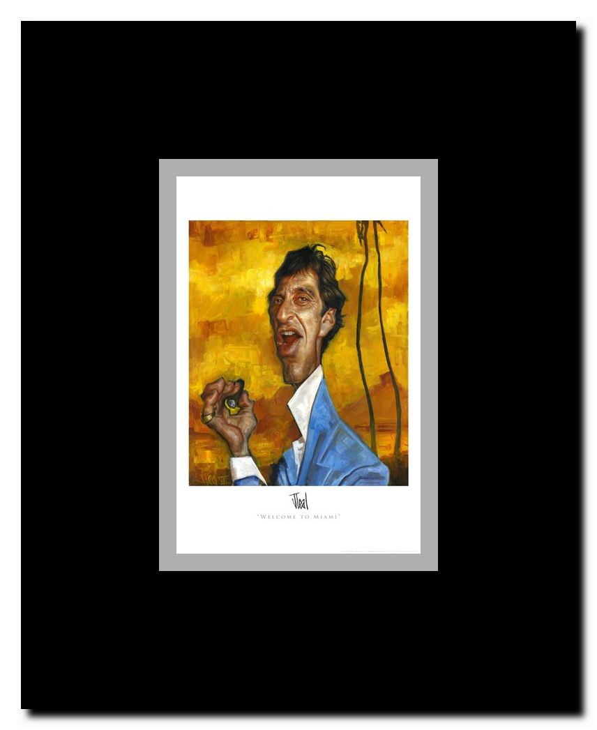Welcome to Miami Framed Movie Poster