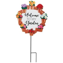Welcome to My Garden Stake by Fox RiverTM Creations