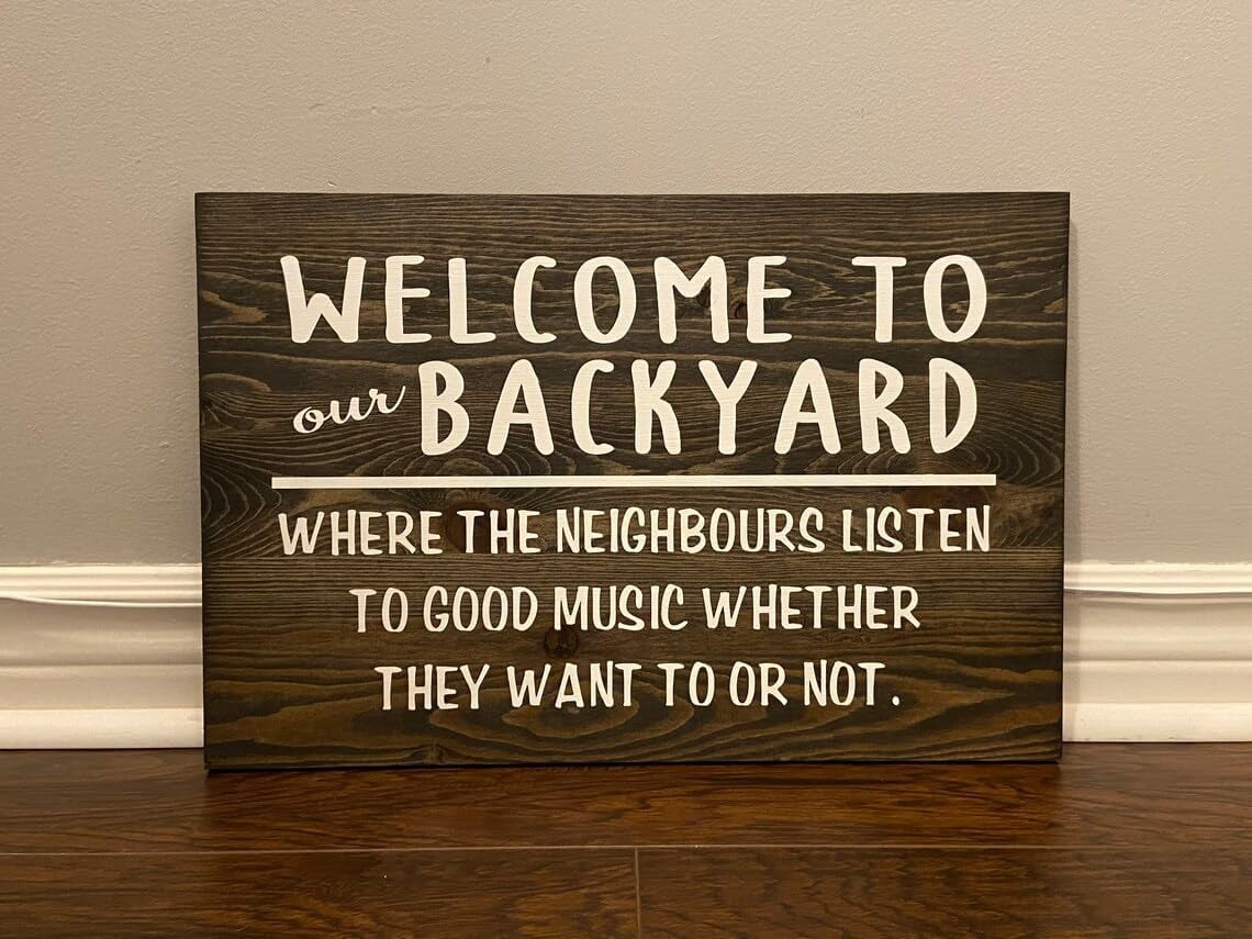 Just Because Personalized And Decor Personalized Patio Sign, Personalized Tropical  Patio Or Pool Sign Personalized Patio Signs Welcome To Our Patio Outdoor  Sign, image size:1140x855